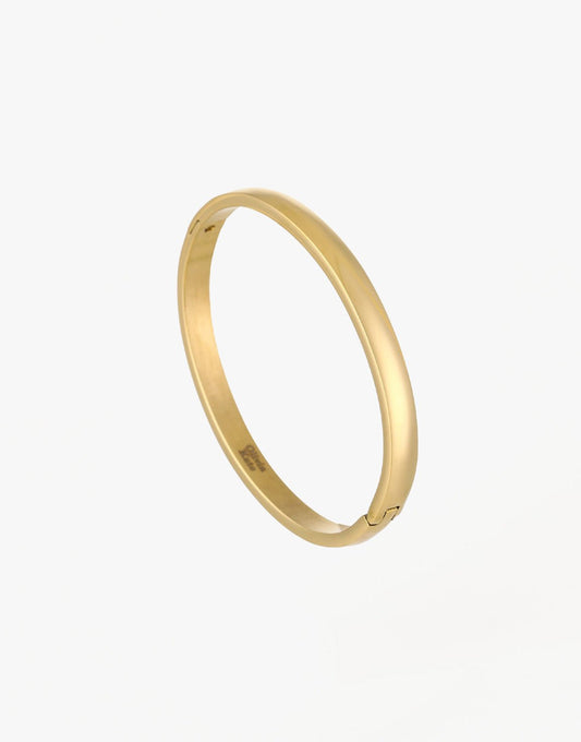Gouden Medium Bangle - Armband - Olivia & Kate