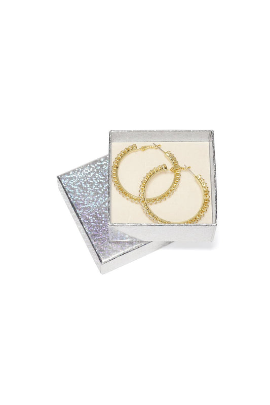 Gouden Middel Zirkonia Stenen Ring - Oorbellen - Olivia & Kate