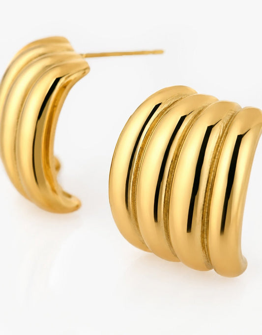 Gouden Multi - Oorbellen - Olivia & Kate