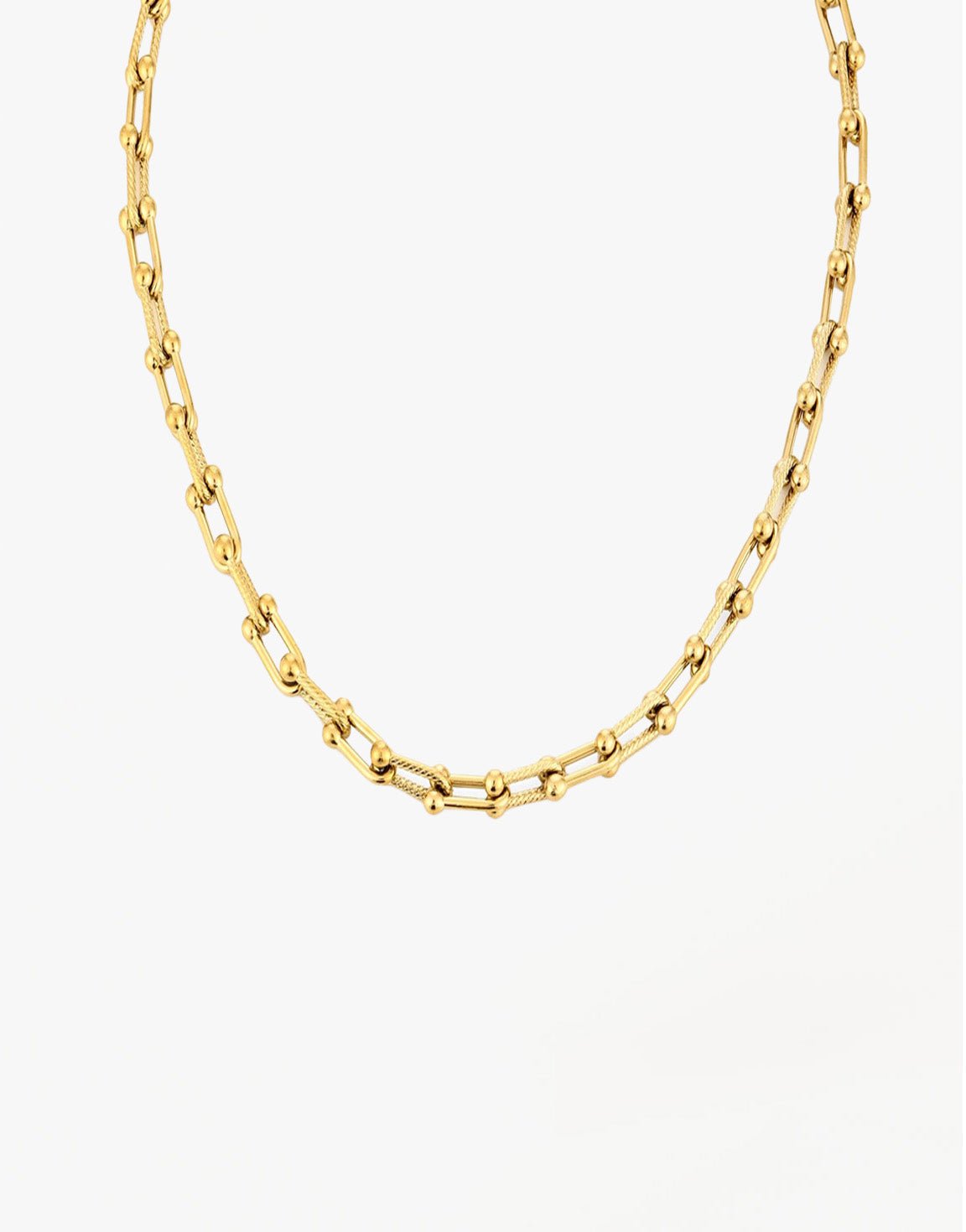 Gouden Schakel Detail - Ketting - Olivia & Kate