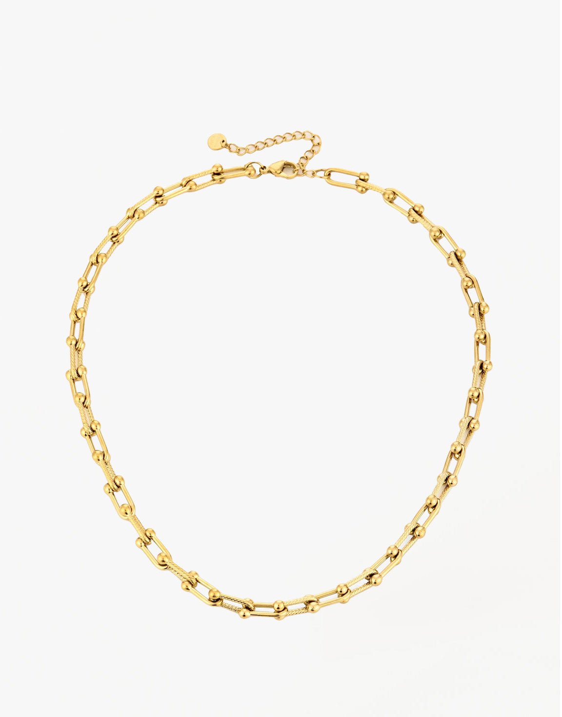 Gouden Schakel Detail - Ketting - Olivia & Kate