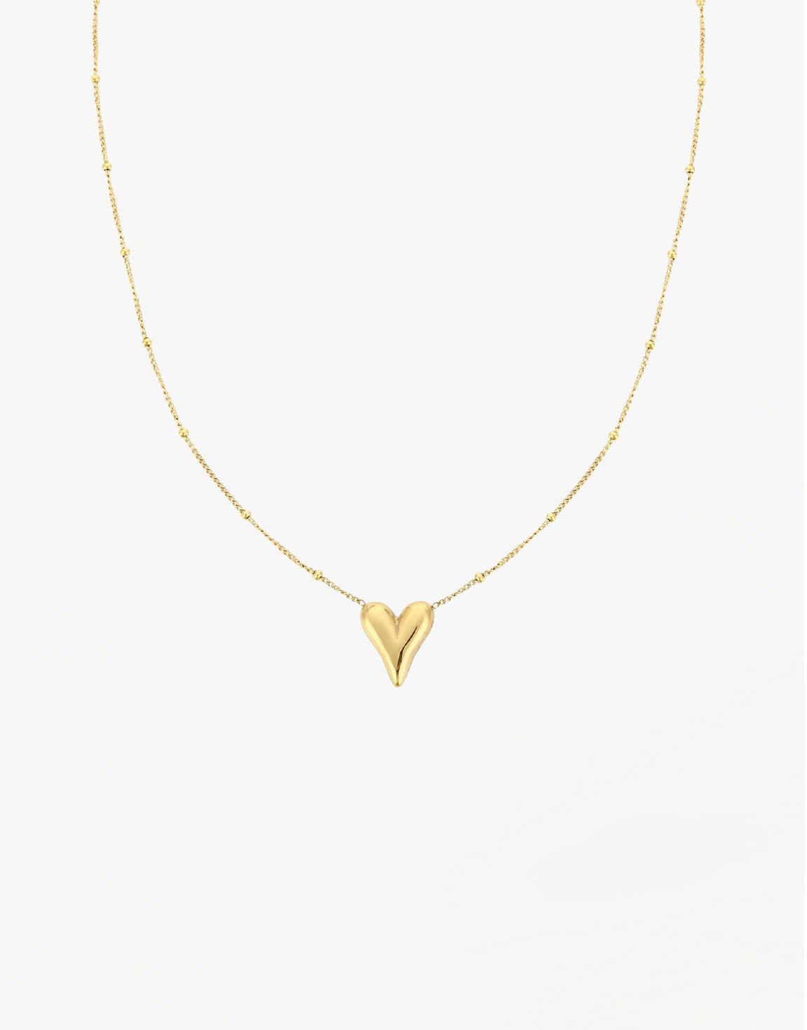 Gouden Statement Hartjes - Ketting - Olivia & Kate