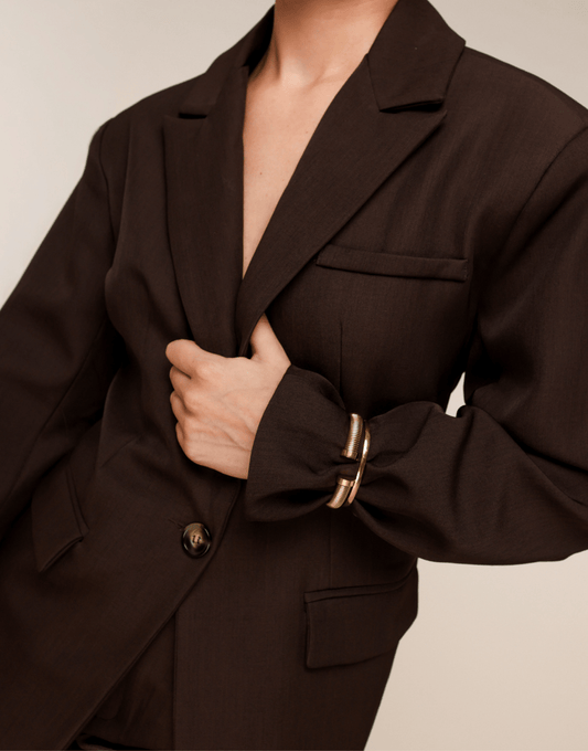 Gouden Stretchy Bangle - Armband - Olivia & Kate