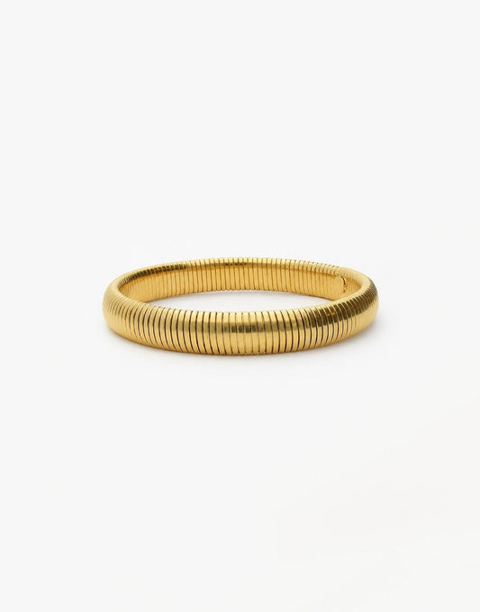 Gouden Stretchy Ronde - Armband - Olivia & Kate