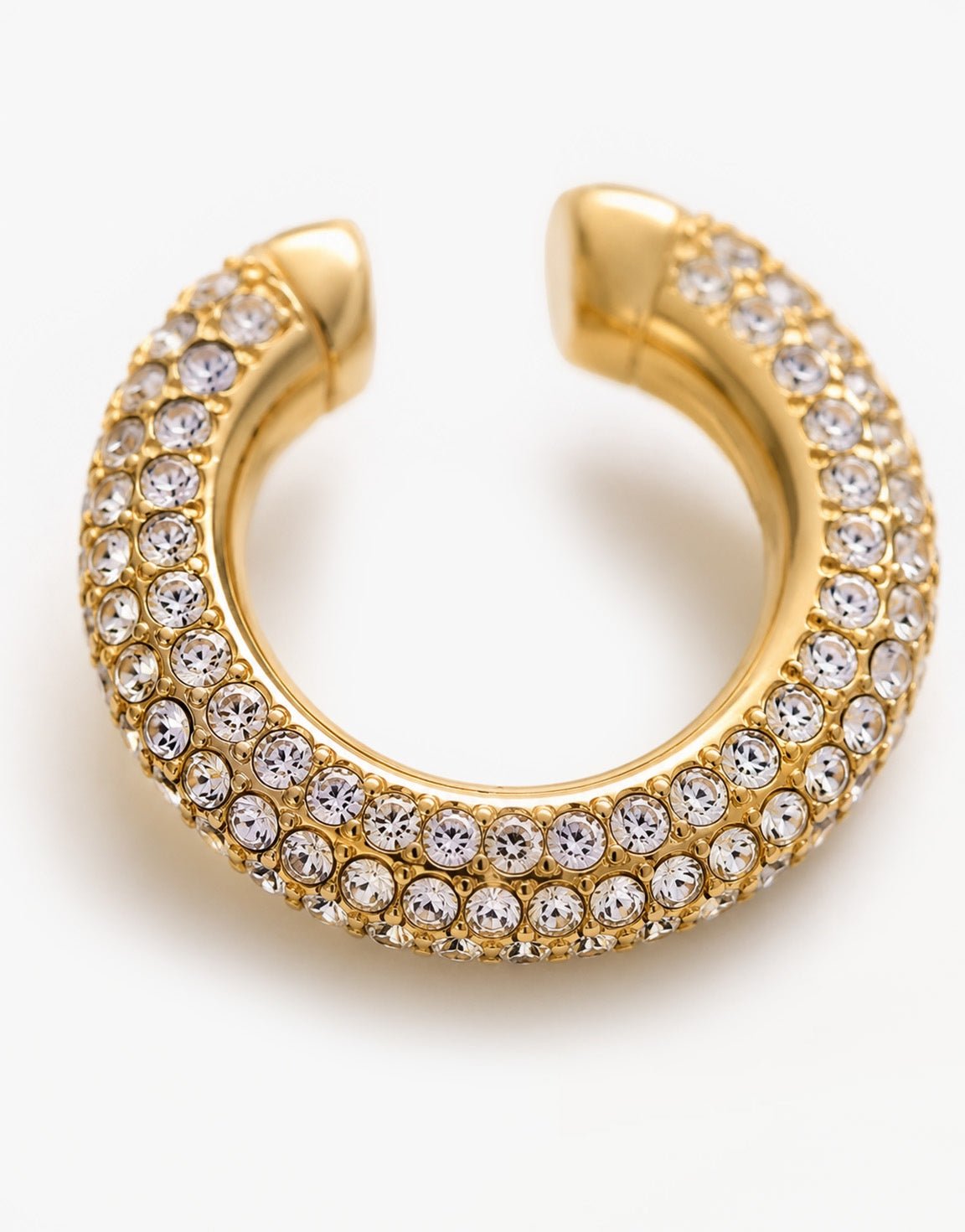 Gouden Zirkonia - Ear Cuff - Olivia & Kate