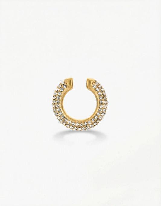 Gold Zirconia - Ear Cuff - Olivia & Kate