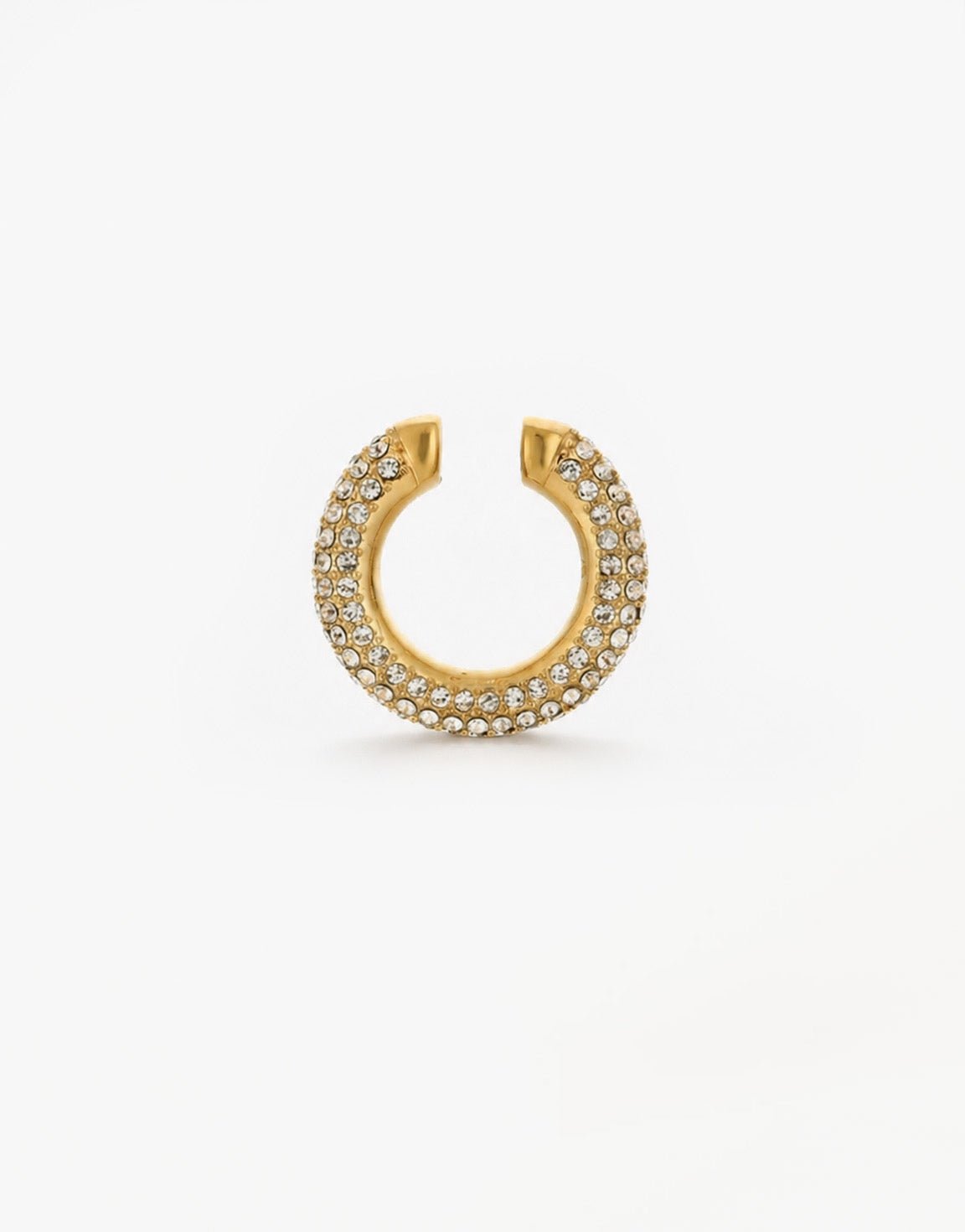 Gouden Zirkonia - Ear Cuff - Olivia & Kate