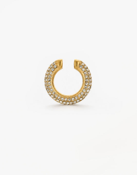 Gouden Zirkonia - Ear Cuff - Olivia & Kate