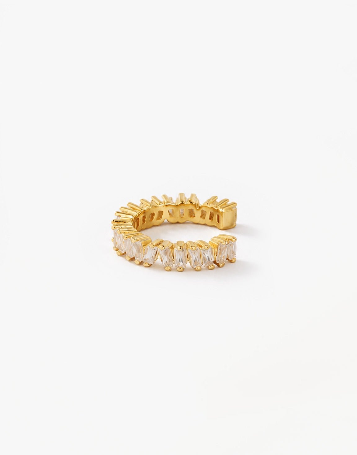 Gouden Zirkonia Stenen - Ear Cuff - Olivia & Kate