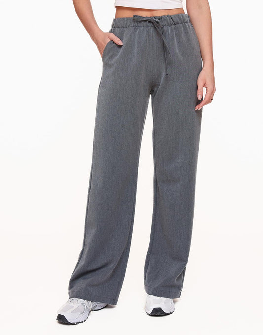 Grijze Losse Tall - Broek - Olivia & Kate