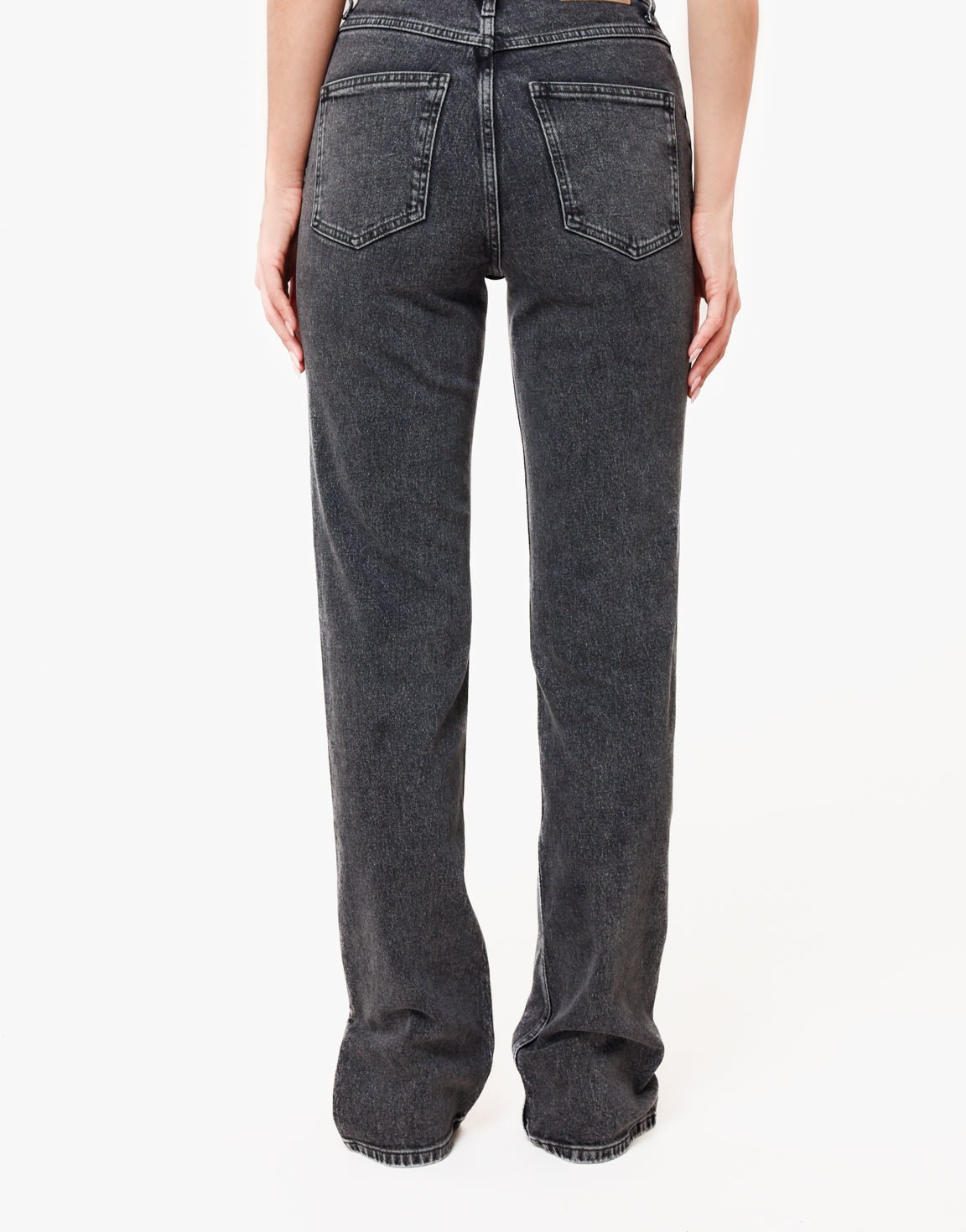 Gray Straight - Jeans - Olivia & Kate