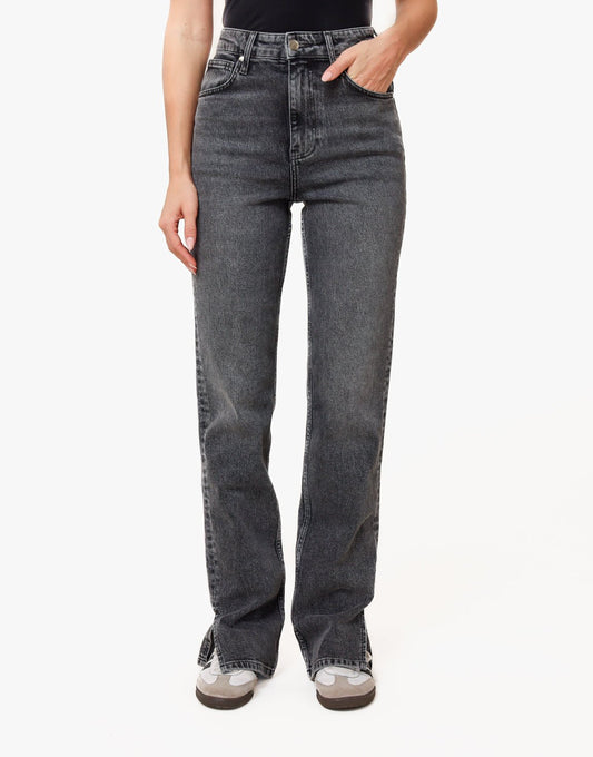 Grijze Rechte - Spijkerbroek - Olivia & Kate