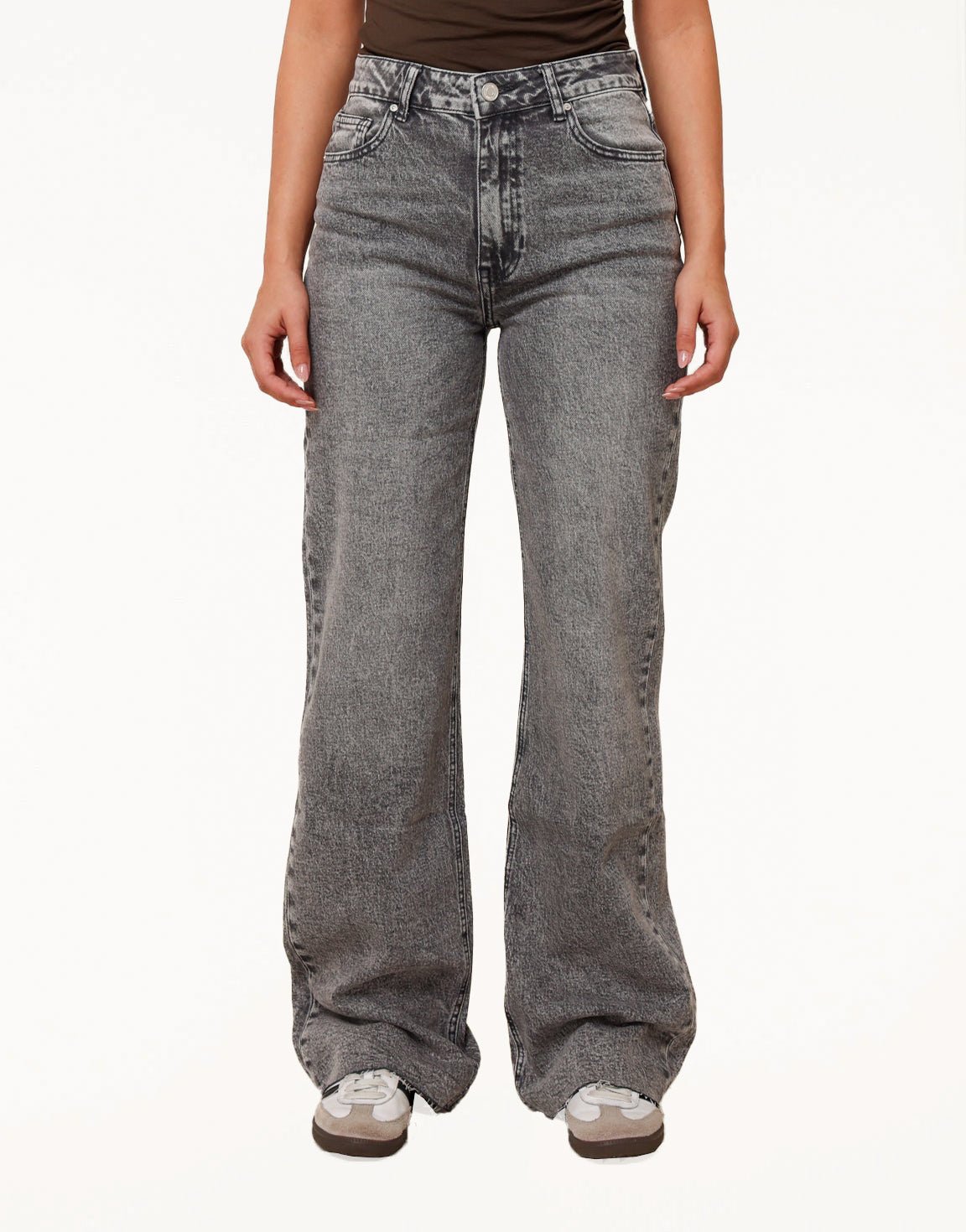 Gray Wide Tall - Jeans - Olivia & Kate
