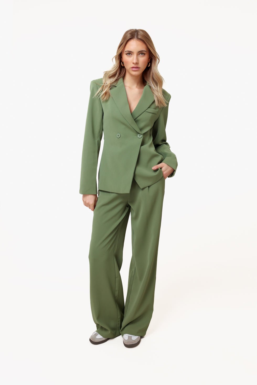 Green Luxury Fitted - Set - Olivia & Kate