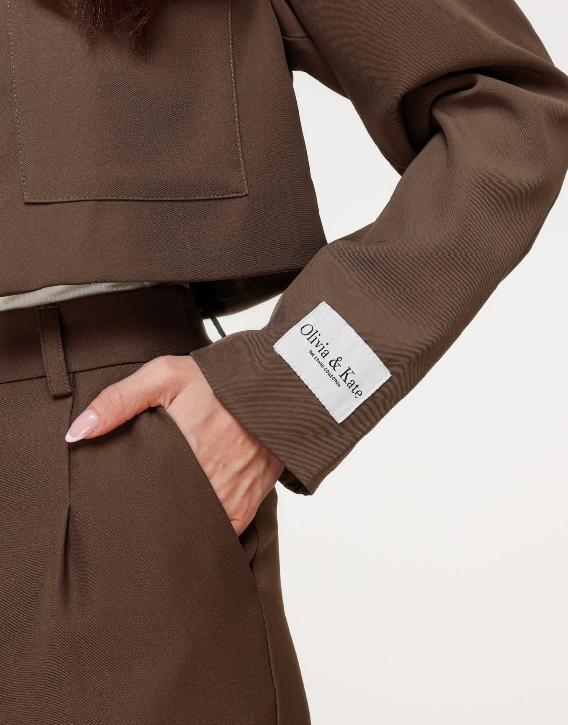 Khaki Studio Cropped - Jasje - Olivia & Kate