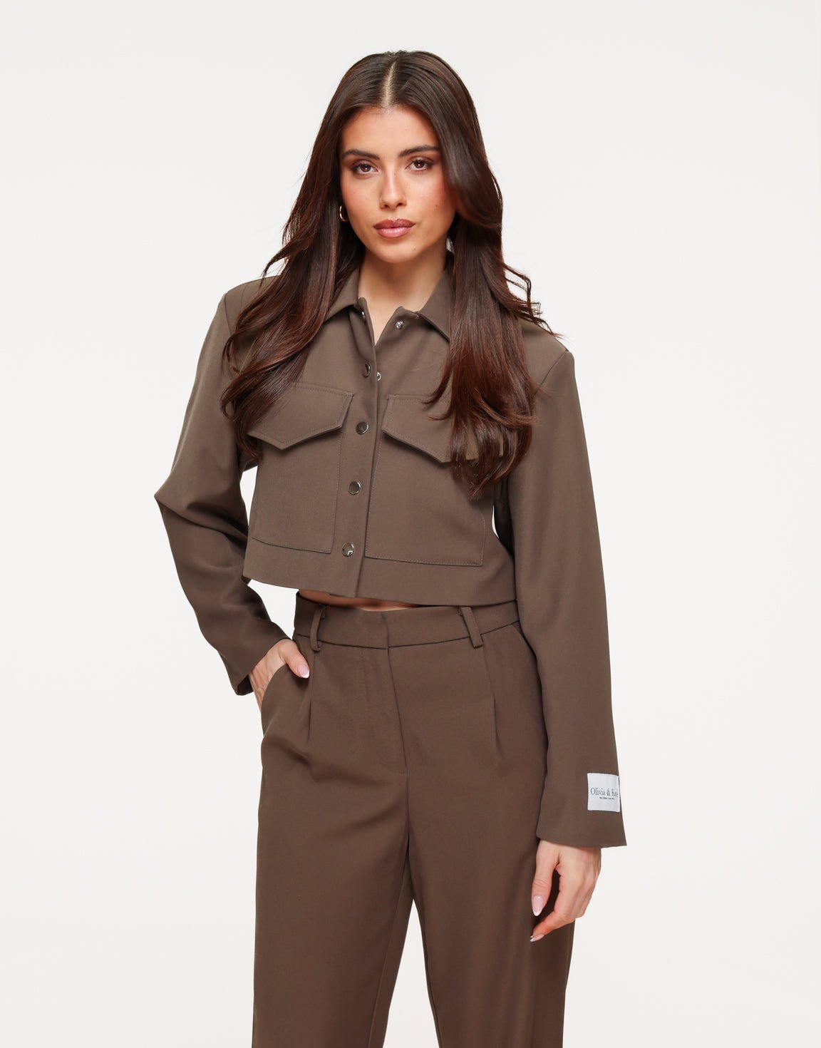 Khaki Studio Cropped - Jasje - Olivia & Kate