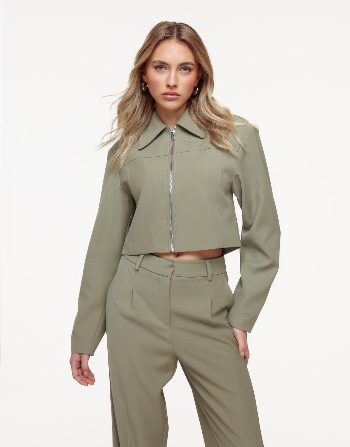 Khaki Studio Rits - Jasje - Olivia & Kate