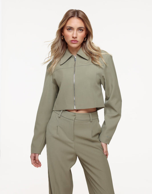 Khaki Studio Rits - Jasje - Olivia & Kate