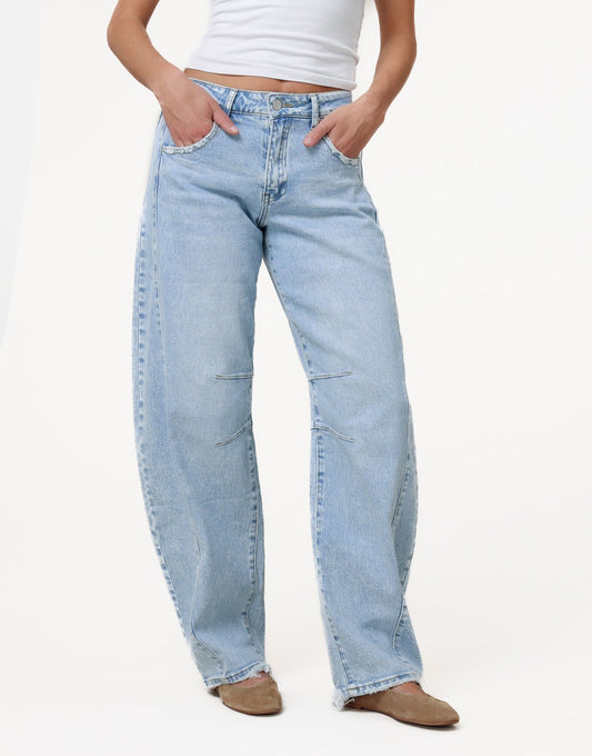 Light Blue Balloon - Jeans - Olivia & Kate