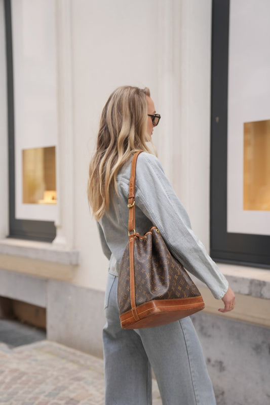 Lichtblauwe Denim Edit Wijde - Spijkerbroek - Olivia & Kate