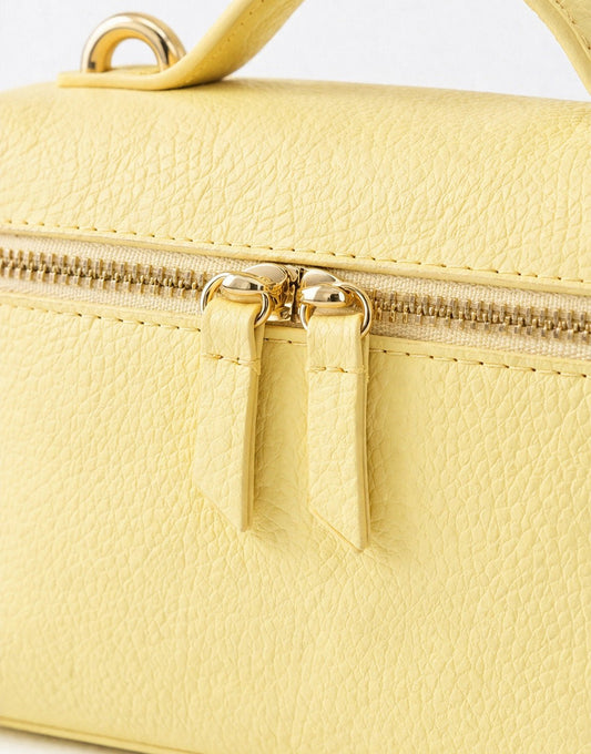 Lichtgele Rechthoekige - Tas - Olivia & Kate