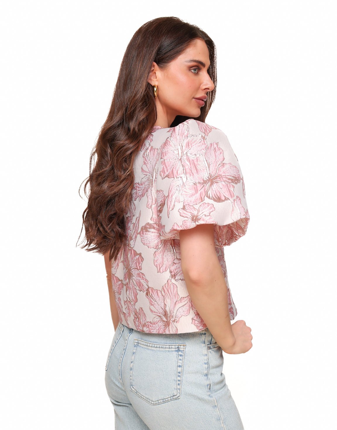 Lichtroze Statement Print - Top - Olivia & Kate