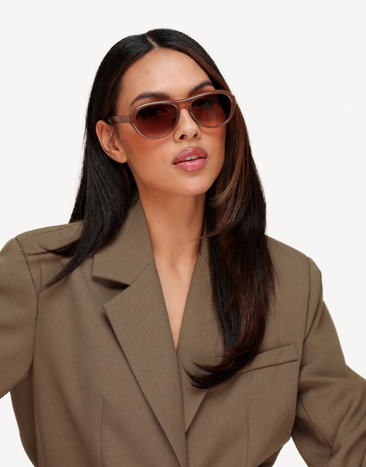 Mocha Classic Retro - Zonnebril - Olivia & Kate