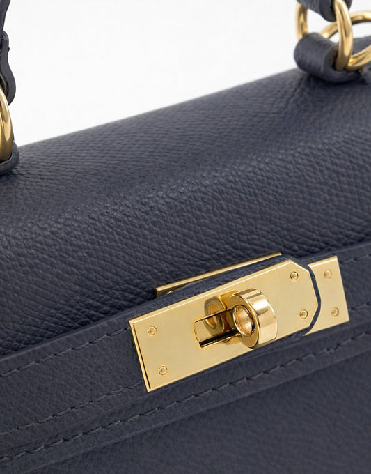 Navy Gouden Details - Tas - Olivia & Kate