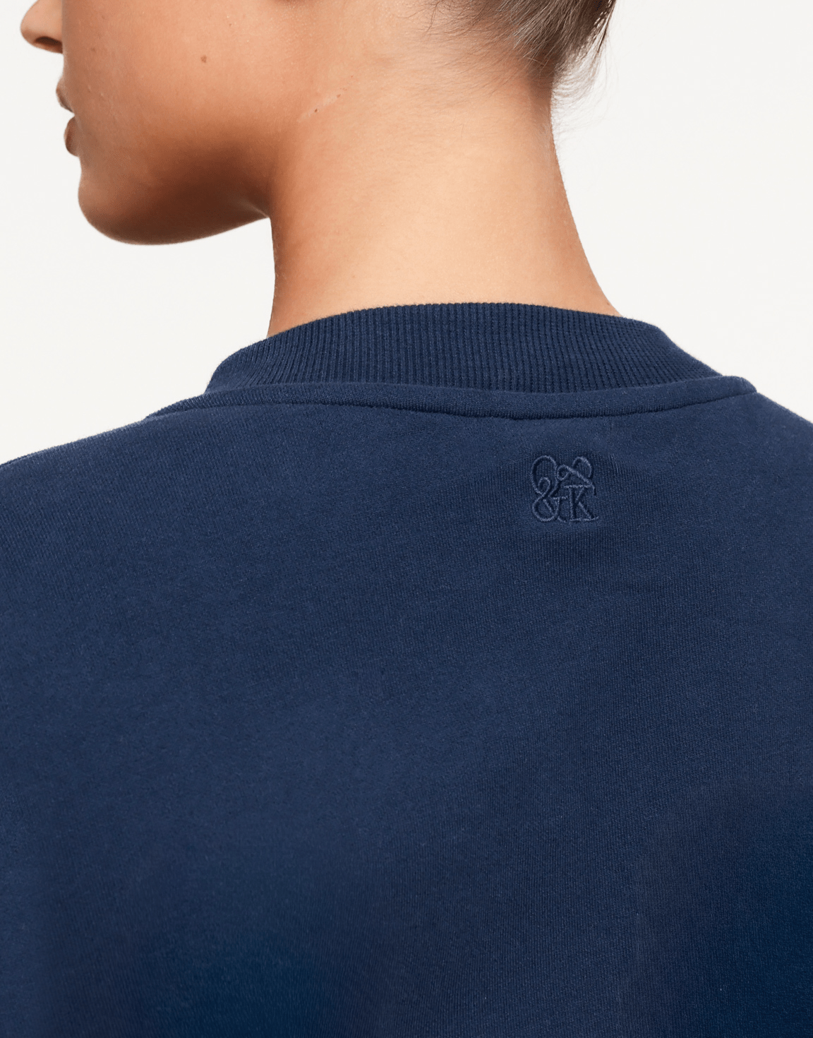 Navy Jogging LS - Vest - Olivia & Kate