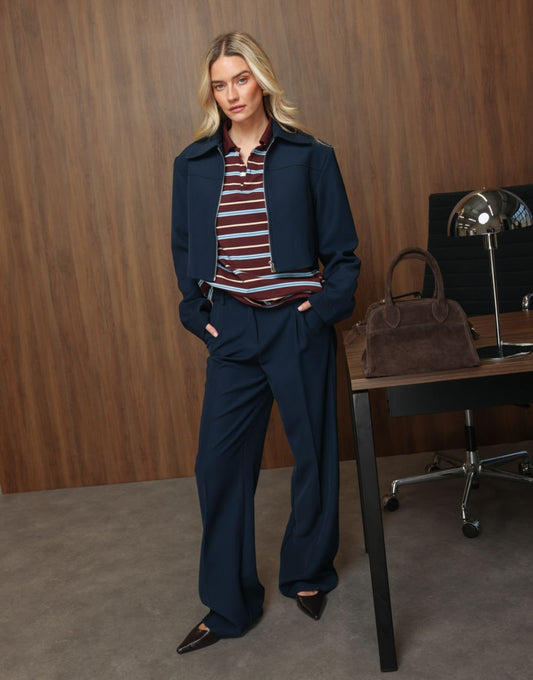 Navy Luxe Studio Rits - Set - Olivia & Kate