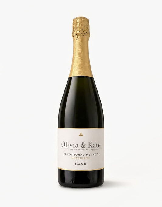 Olivia & Kate - Cava Fles - Olivia & Kate