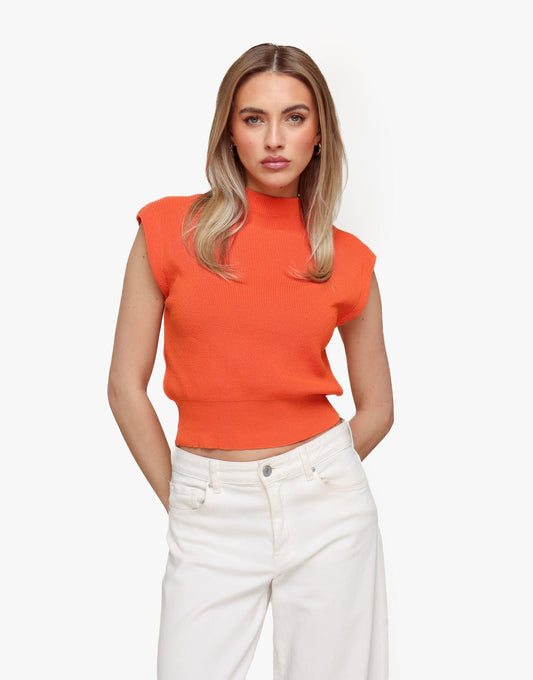 Oranje Spencer - Top - Olivia & Kate