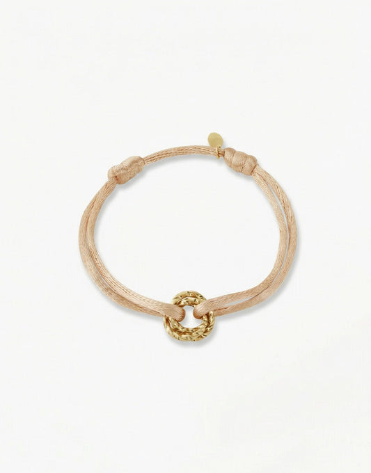 Old Pink Twisted Rings Rope - Bracelet - Olivia & Kate