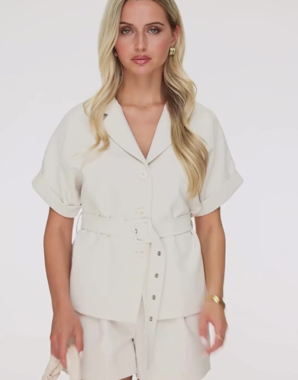 Witte Basic Ceintuur SS - Set