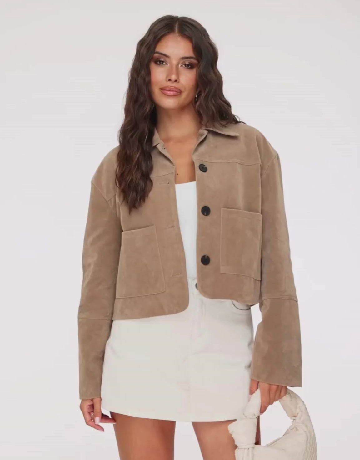 Camel Suede - Jacket