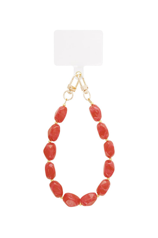 Rode Kristallen - Telefoonkoord - Olivia & Kate