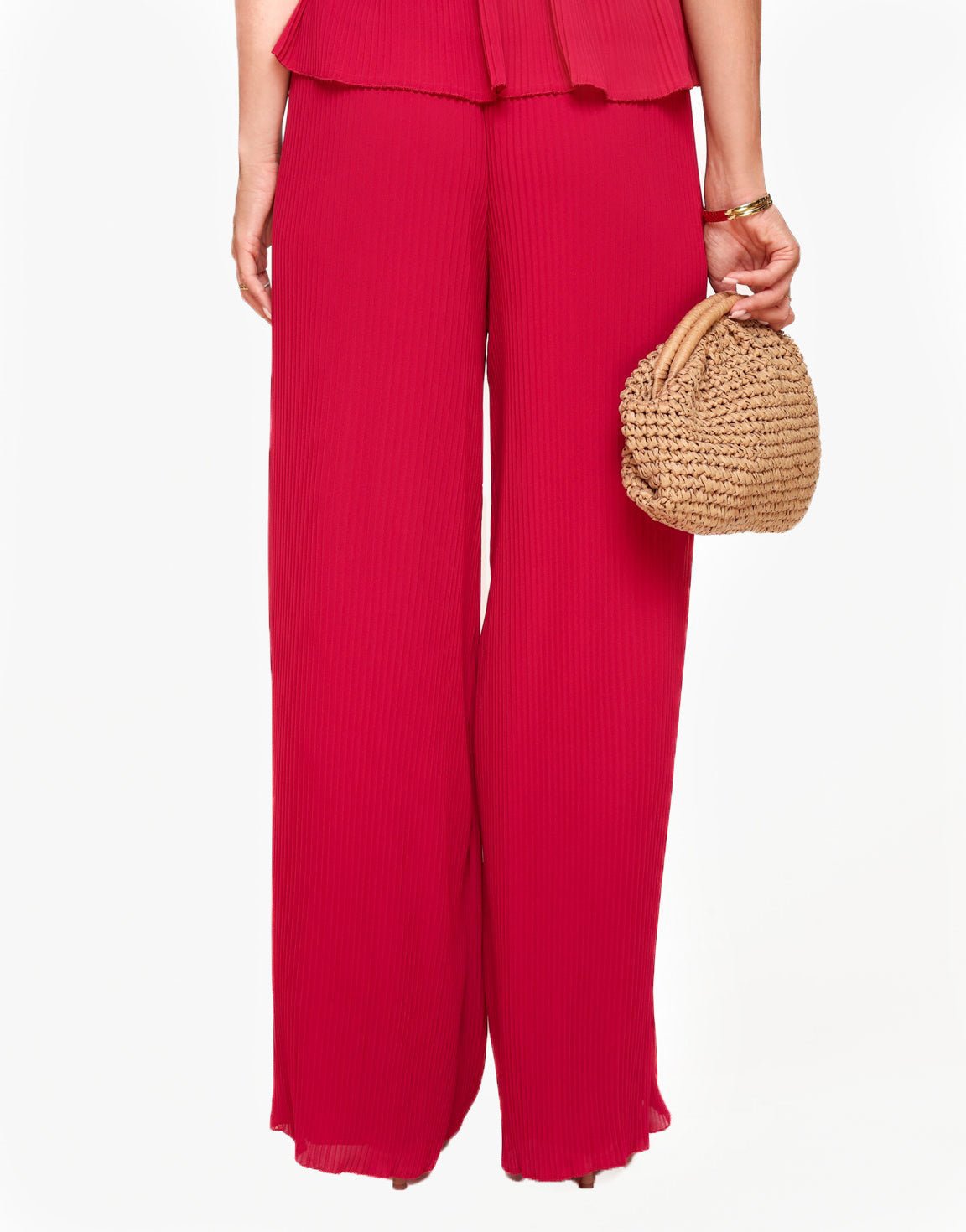 Rode Plissé - Pantalon - Olivia & Kate