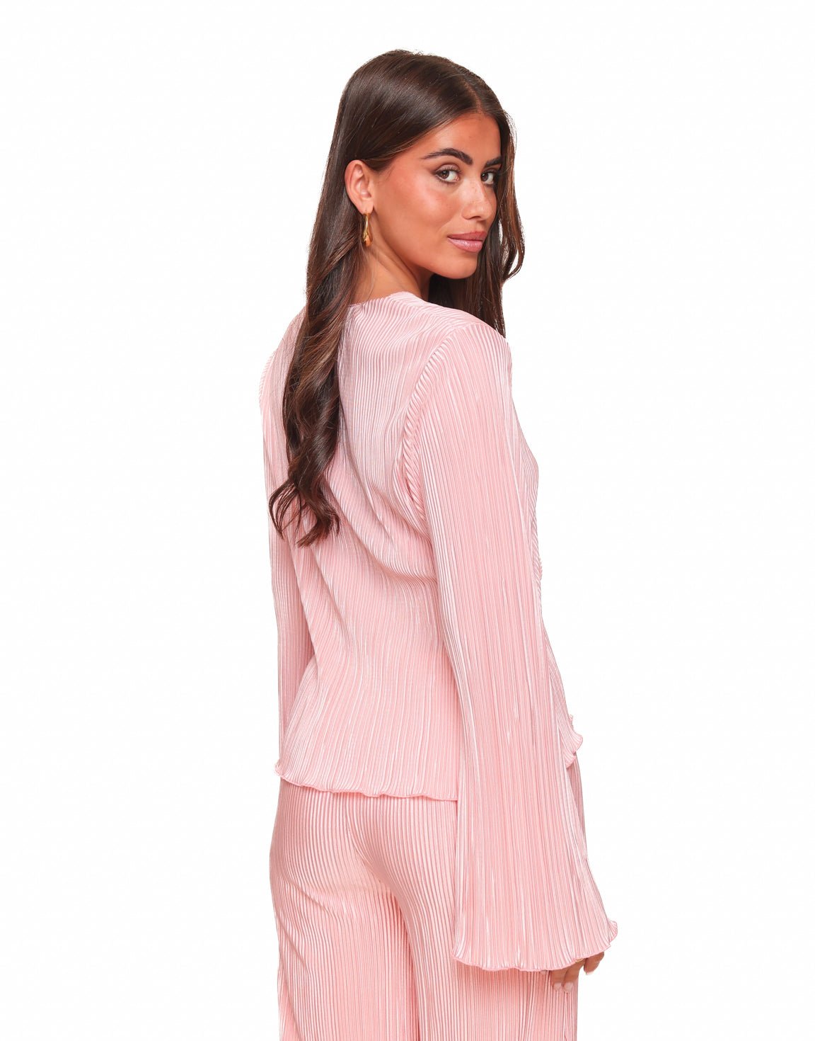 Roze Wikkel Plisse - Set - Olivia & Kate