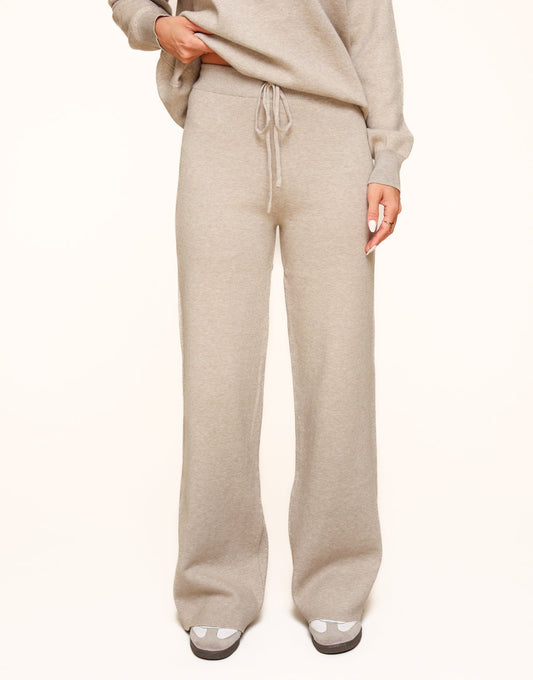 Taupe Gebreide The Studio Club - Set - Olivia & Kate