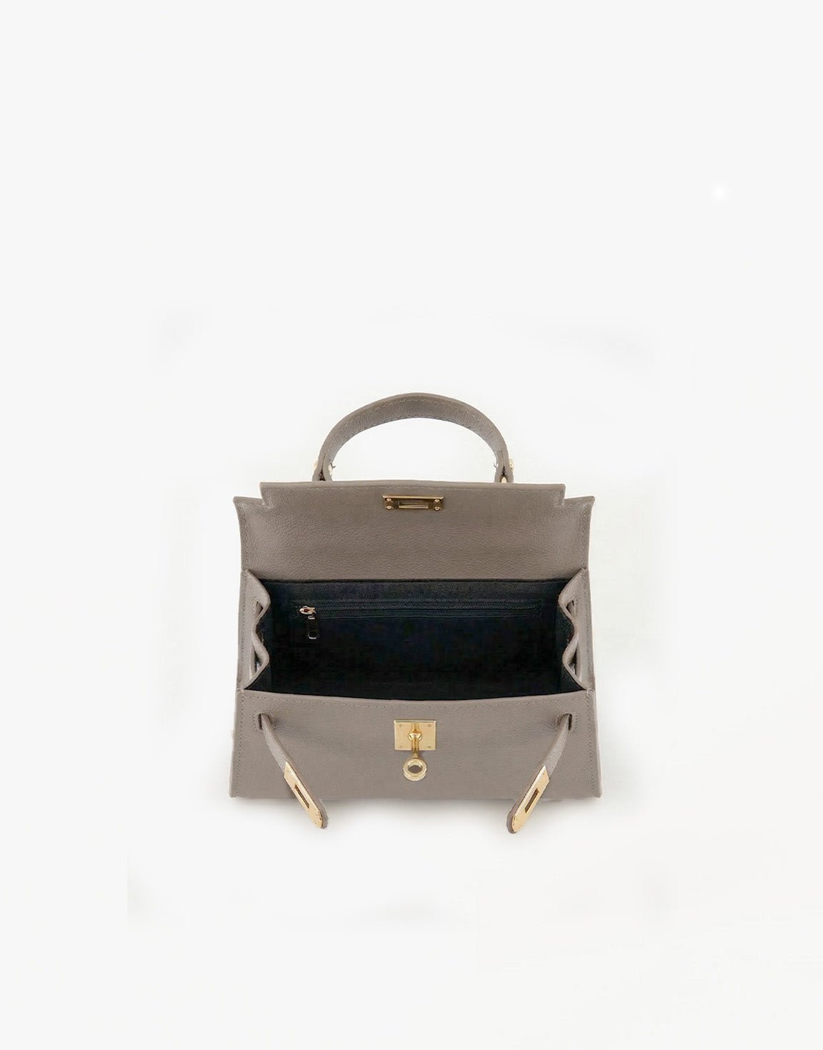 Taupe Gouden Details - Tas - Olivia & Kate