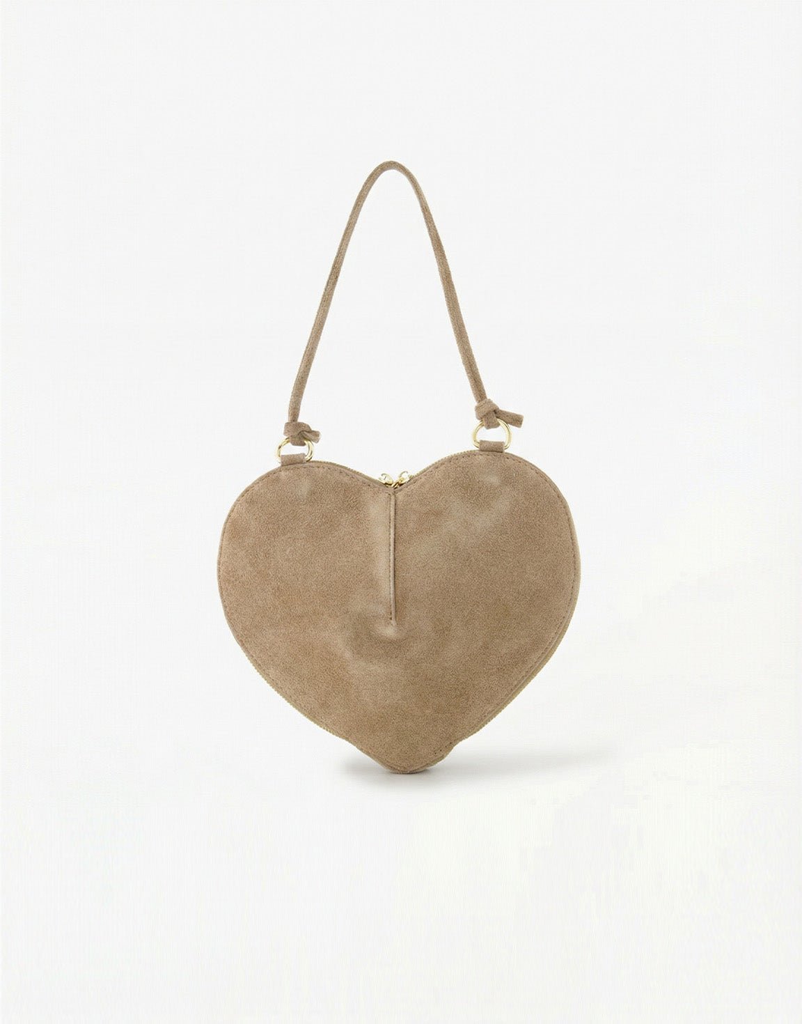 Taupe Heart - Bag - Olivia & Kate