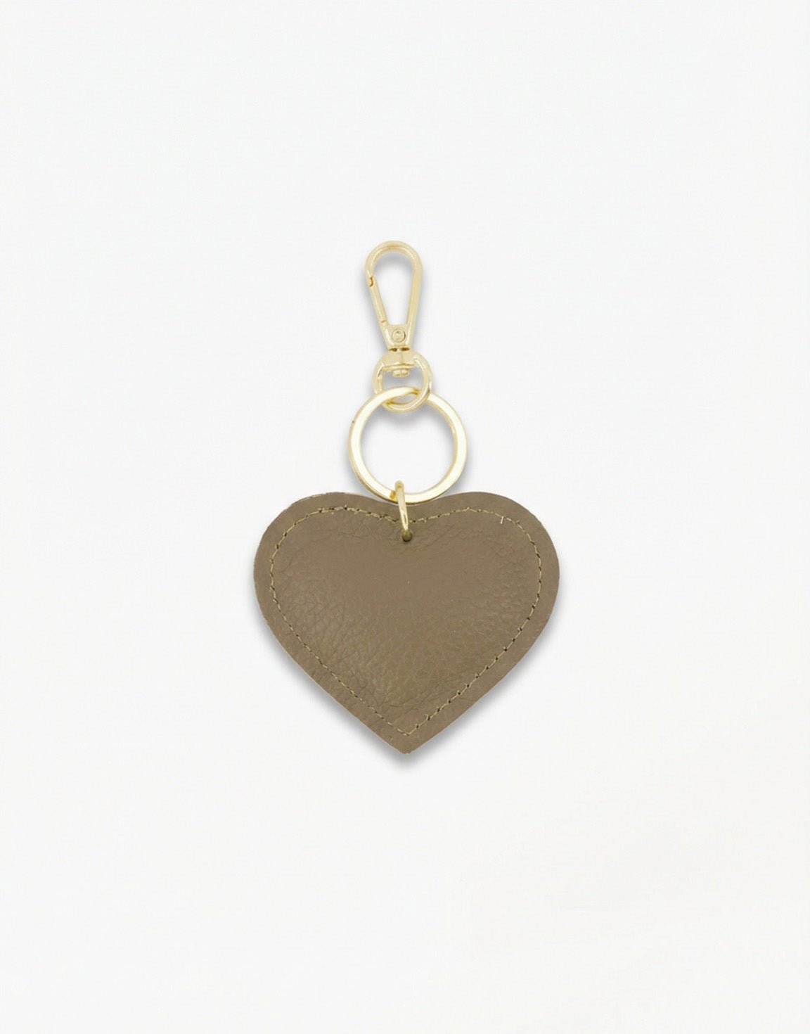 Taupe Hartjes - Sleutelhanger - Olivia & Kate
