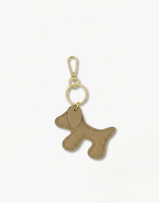 Taupe Dogs - Keychain - Olivia & Kate