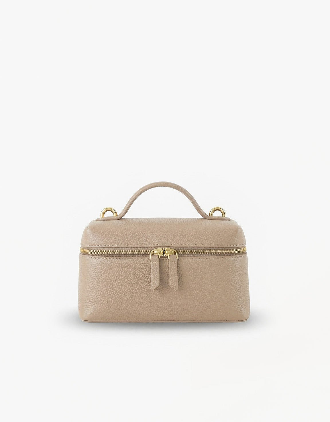 Taupe Rechthoekige - Tas - Olivia & Kate