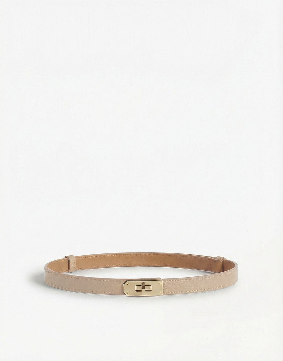 Taupe Link - Belt - Olivia & Kate