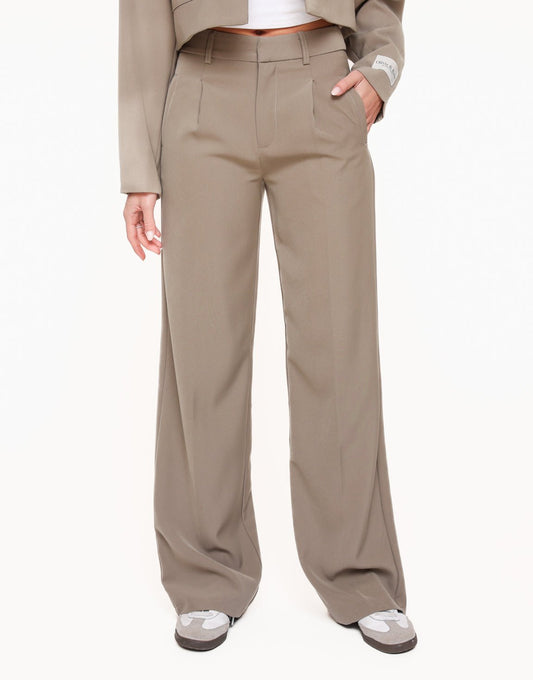 Taupe STUDIO - Pantalon - Olivia & Kate