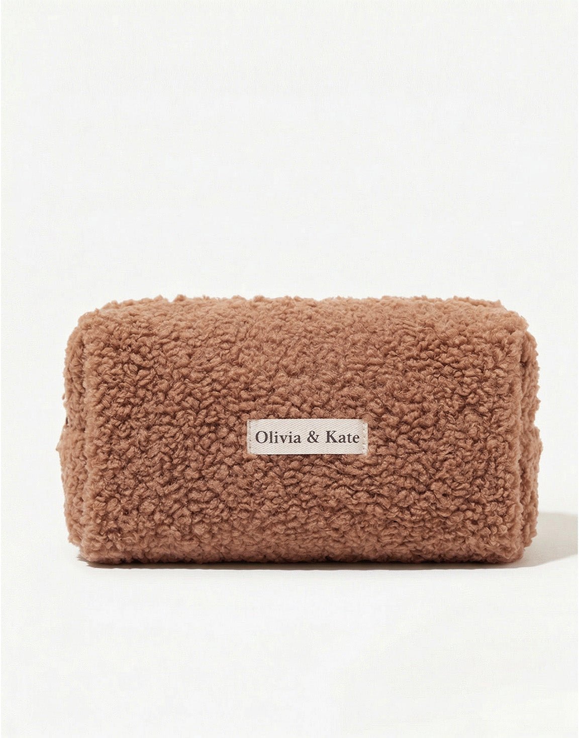 Taupe Teddy Make - up - Tas - Olivia & Kate