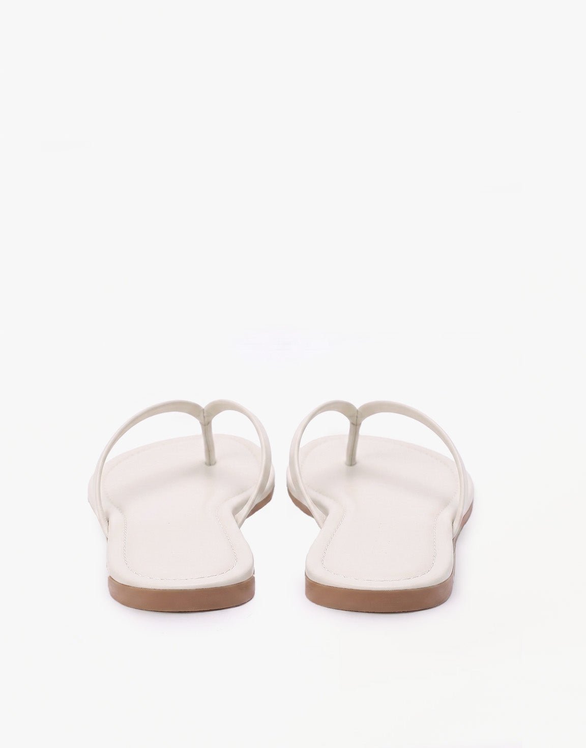 Witte Basic - Teenslippers - Olivia & Kate