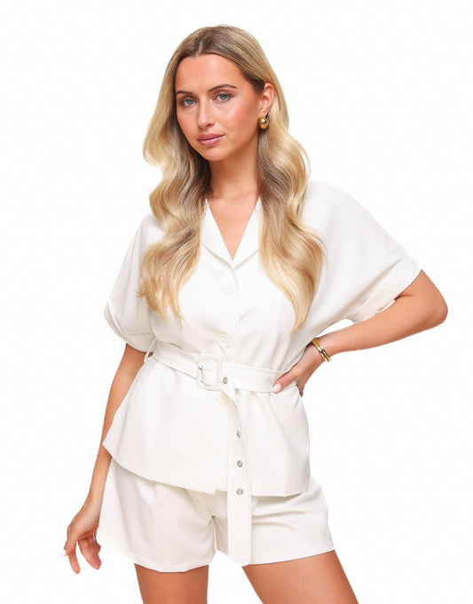 Witte Ceintuur SS - Blazer - Olivia & Kate