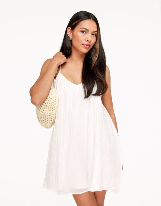 Witte Flowy - Jurk - Olivia & Kate
